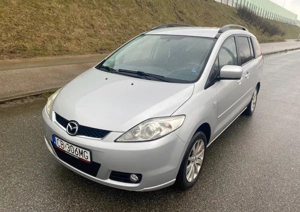 warszawa Mazda 5 cena 8000 przebieg: 217000, rok produkcji 2005 z Warszawa